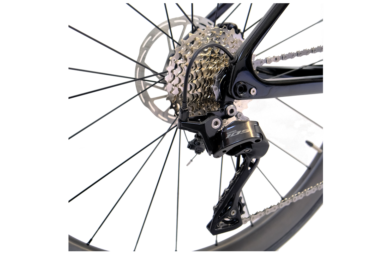 RINOS Volledig carbon racefiets Odin 4.1 Shimano 105 ST-R7120 24 versnellingen