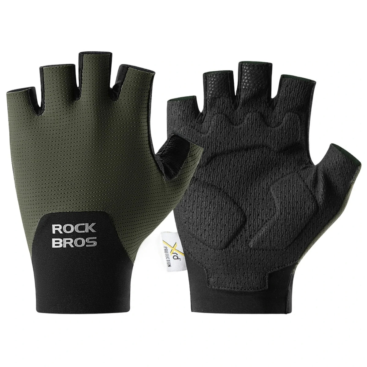 ROCKBROS Halfvingers fietshandschoenen met PORON XRD vulling