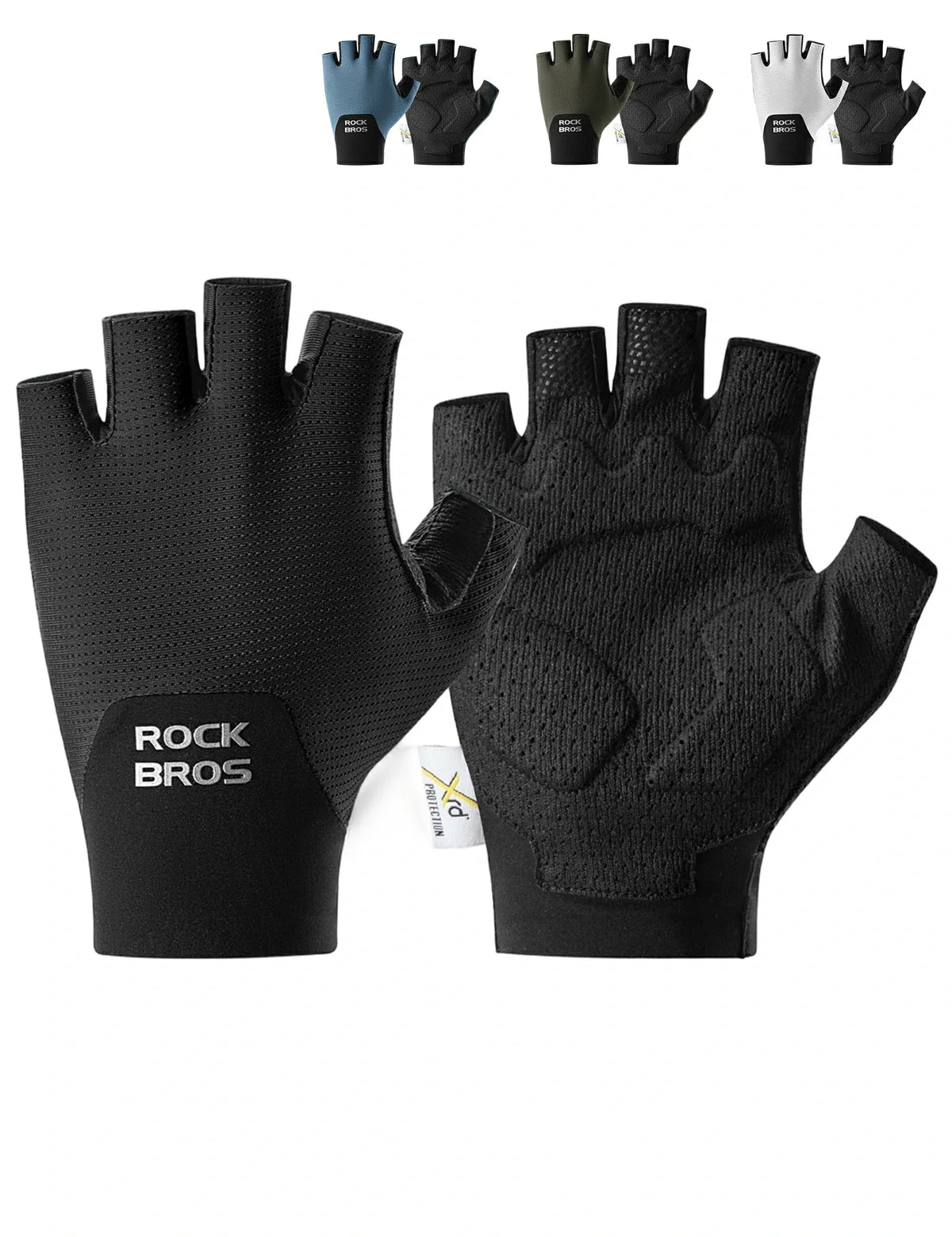 ROCKBROS Halfvingers fietshandschoenen met PORON XRD vulling
