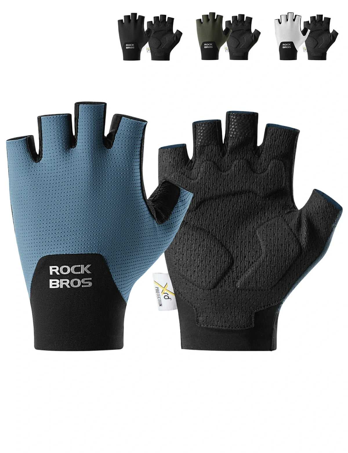 ROCKBROS Halfvingers fietshandschoenen met PORON XRD vulling