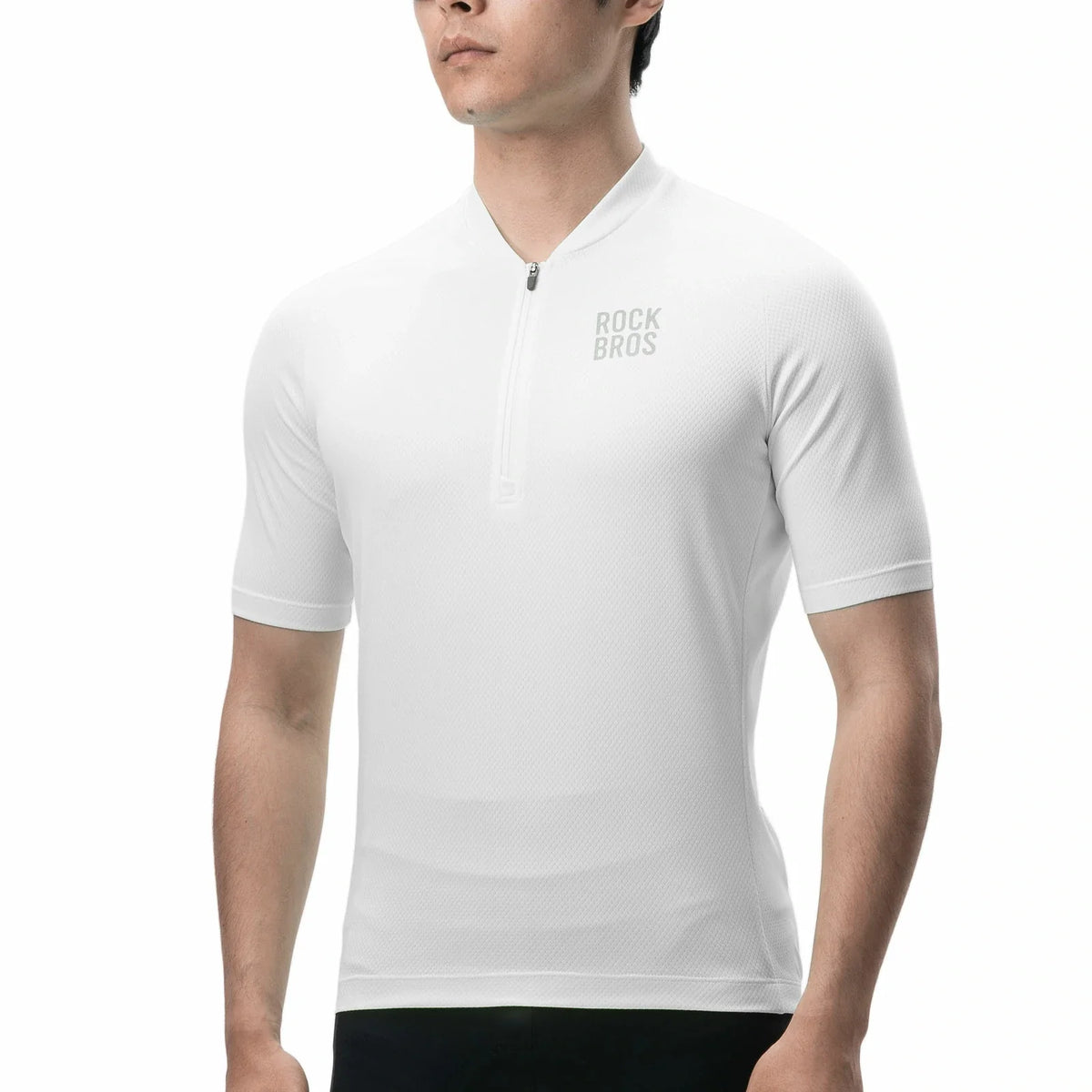ROCKBROS Heren Fietsshirt Korte mouw Fietsshirt Wielrenshirt Ademend Snel drogend