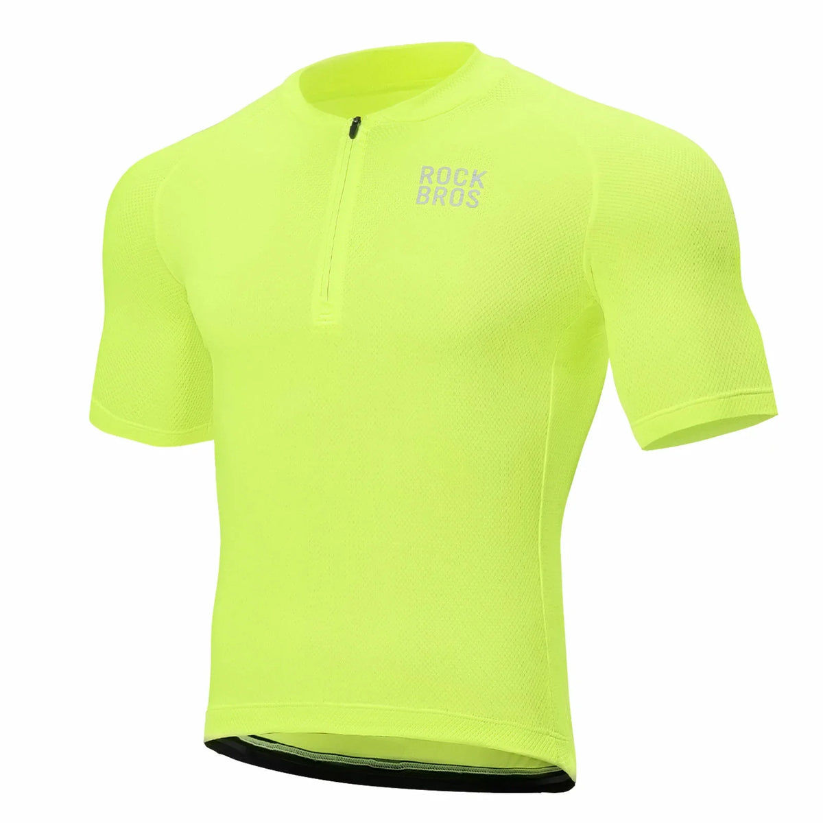 ROCKBROS Heren Fietsshirt Korte mouw Fietsshirt Wielrenshirt Ademend Snel drogend