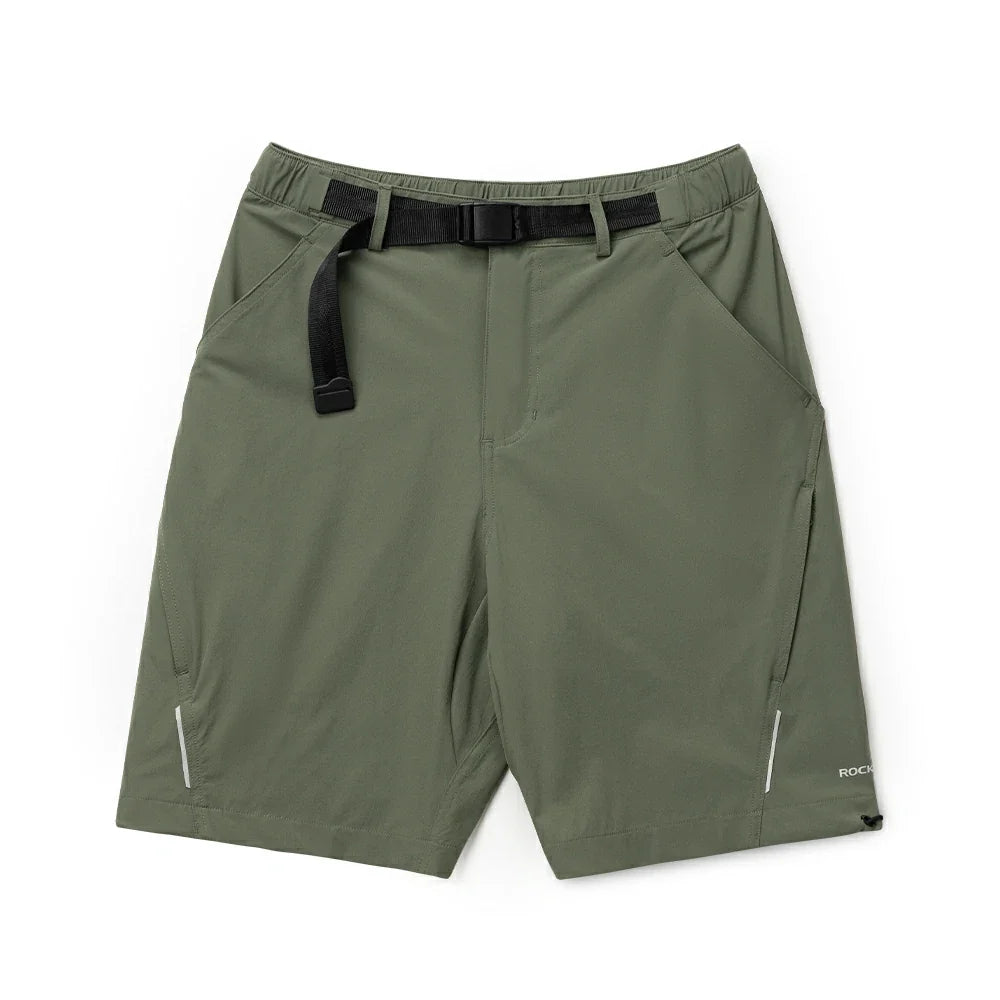 ROCKBROS Heren Zomershort Army Groen