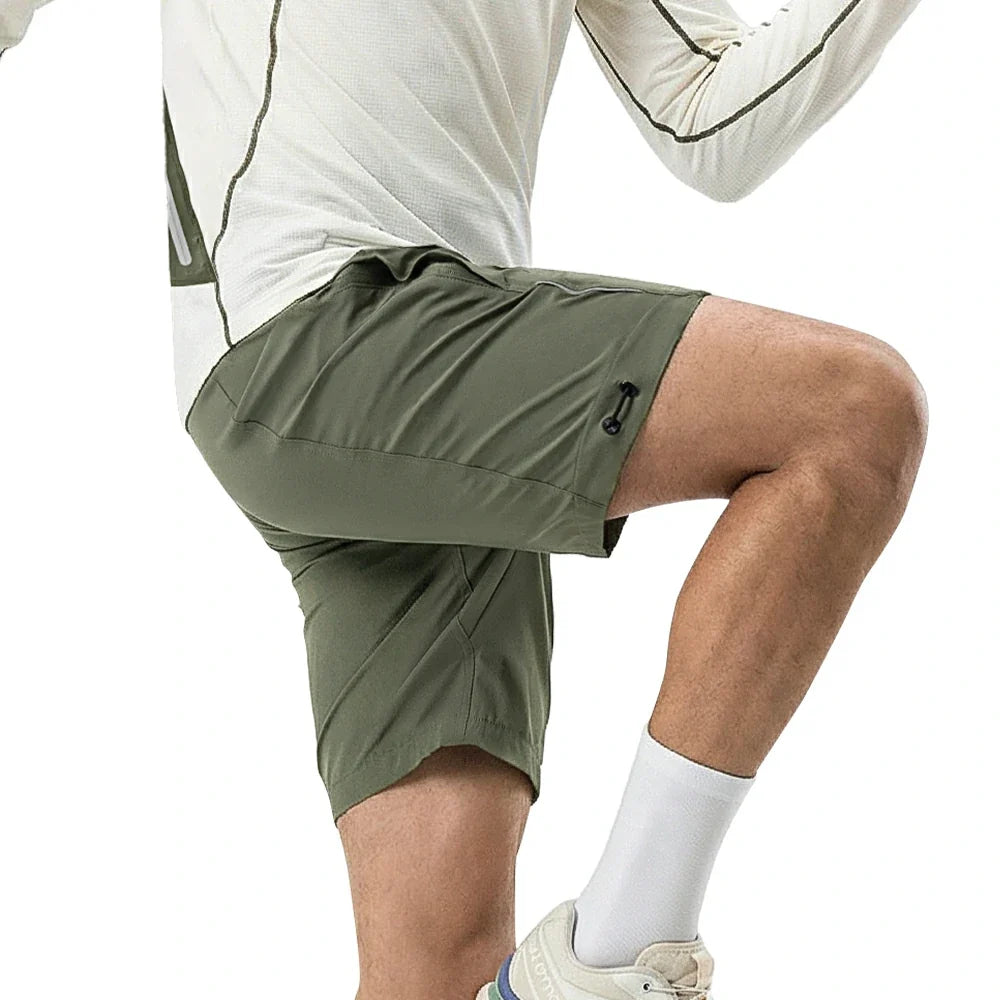 ROCKBROS Heren Zomershort Army Groen