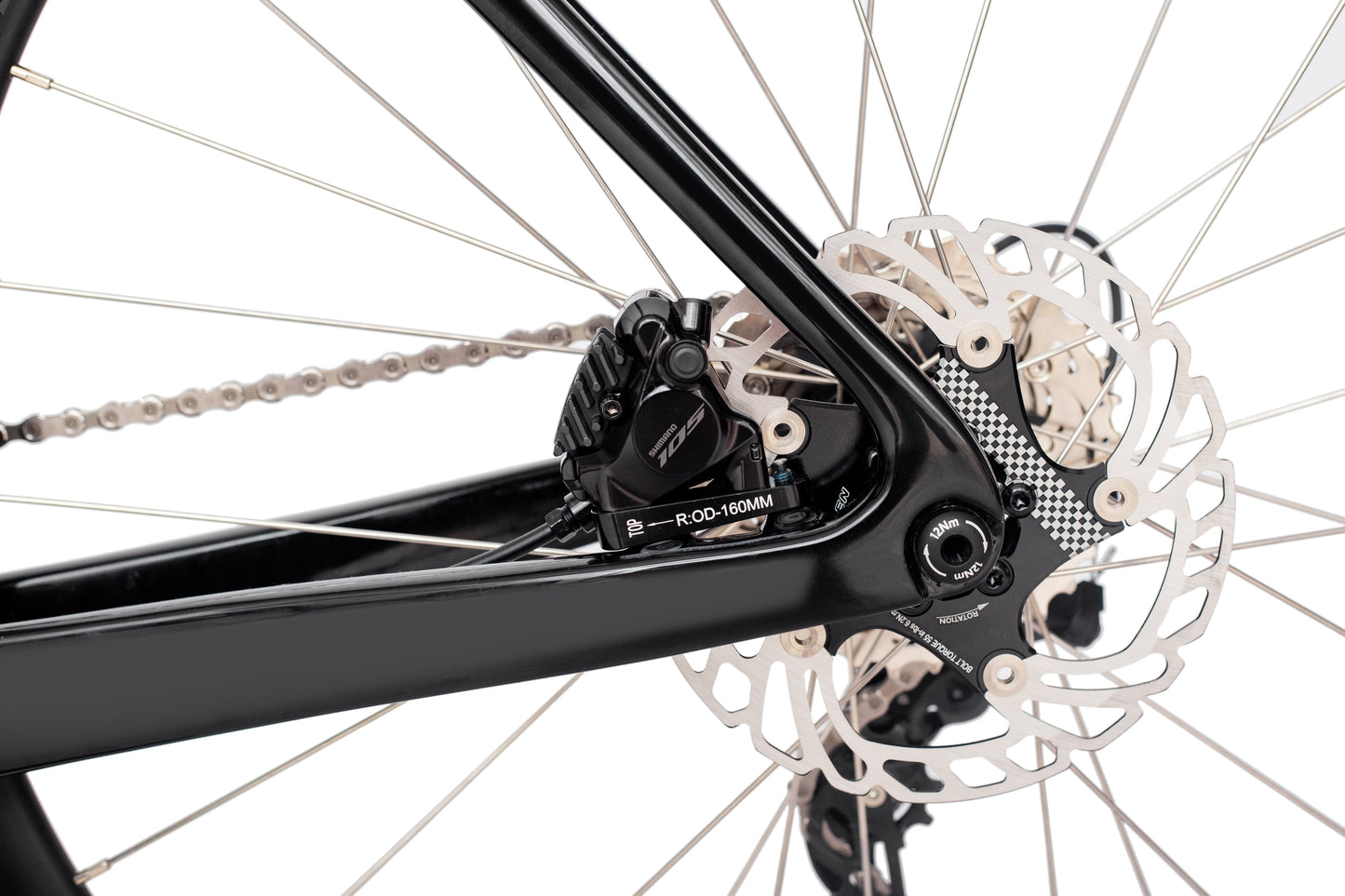 RINOS carbon racefiets 700C Shimano 105 R7120 24 versnellingen Odin4.0