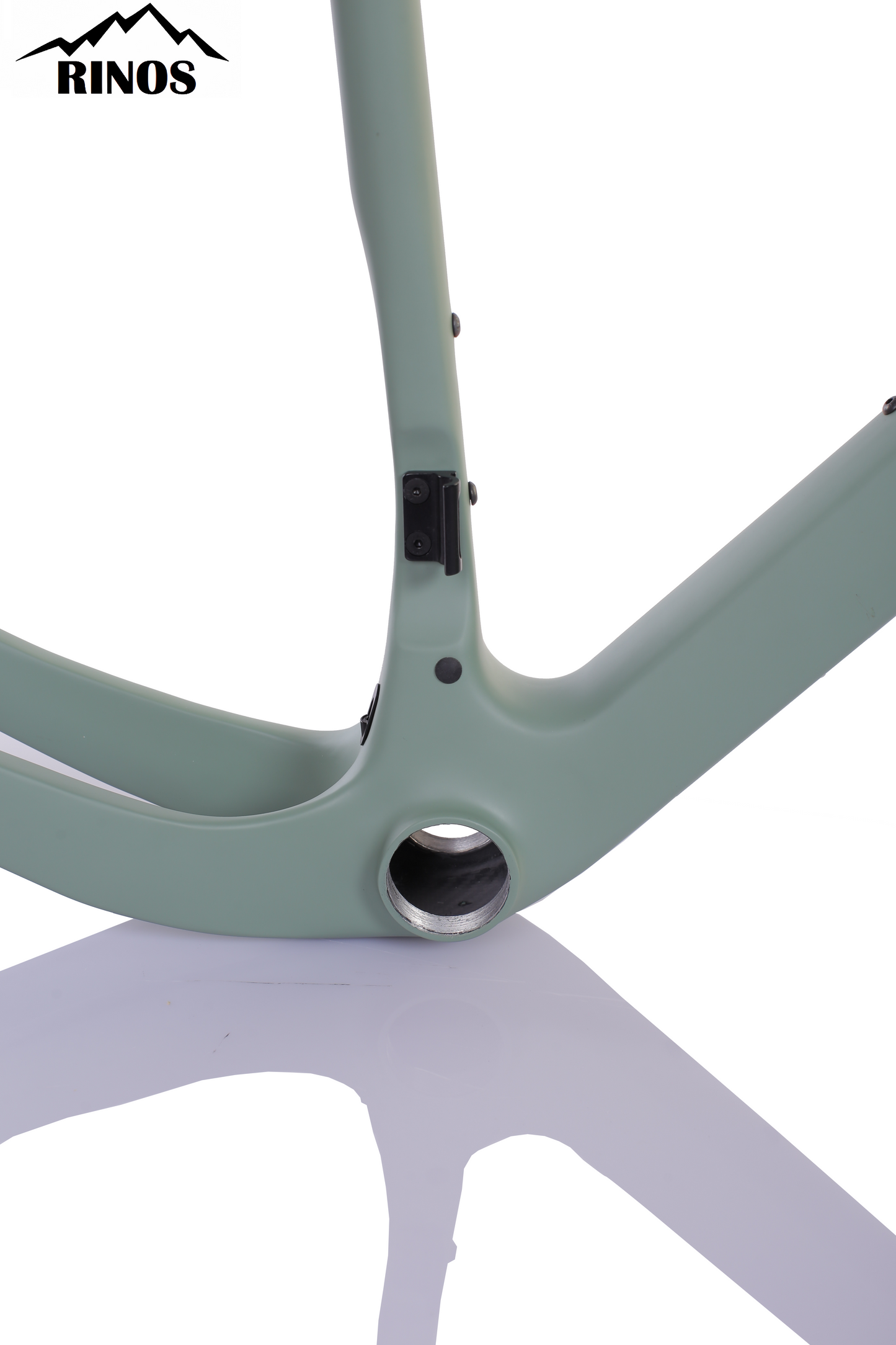 RINOS frameset met vork zadelpen stuur carbon T800