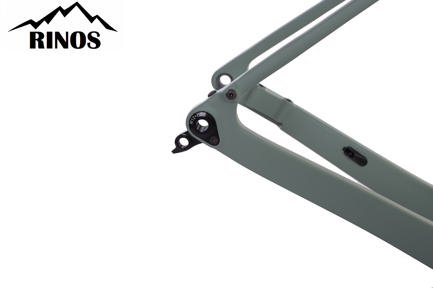 RINOS frameset met vork zadelpen stuur carbon T800