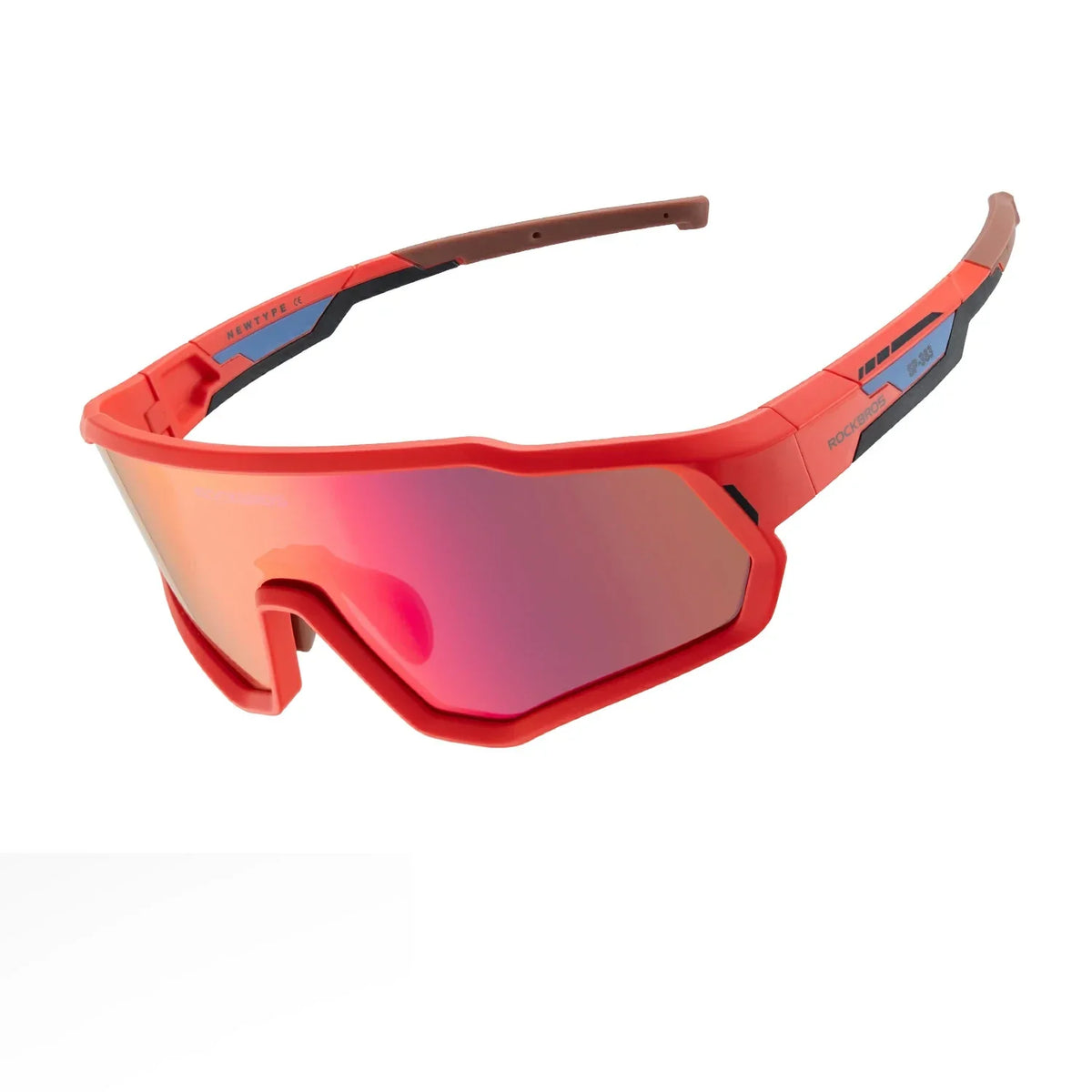 ROCKBROS Kinder Zonnebril voor de Fiets - Gepolariseerd/Fotochromatisch met UV400 Bescherming