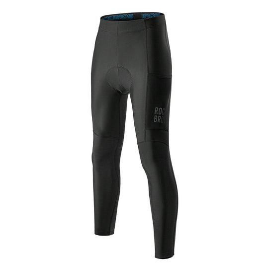 ROCKBROS Lange Fietsbroek voor Heren Thermo Fietshose 3D gevoerd