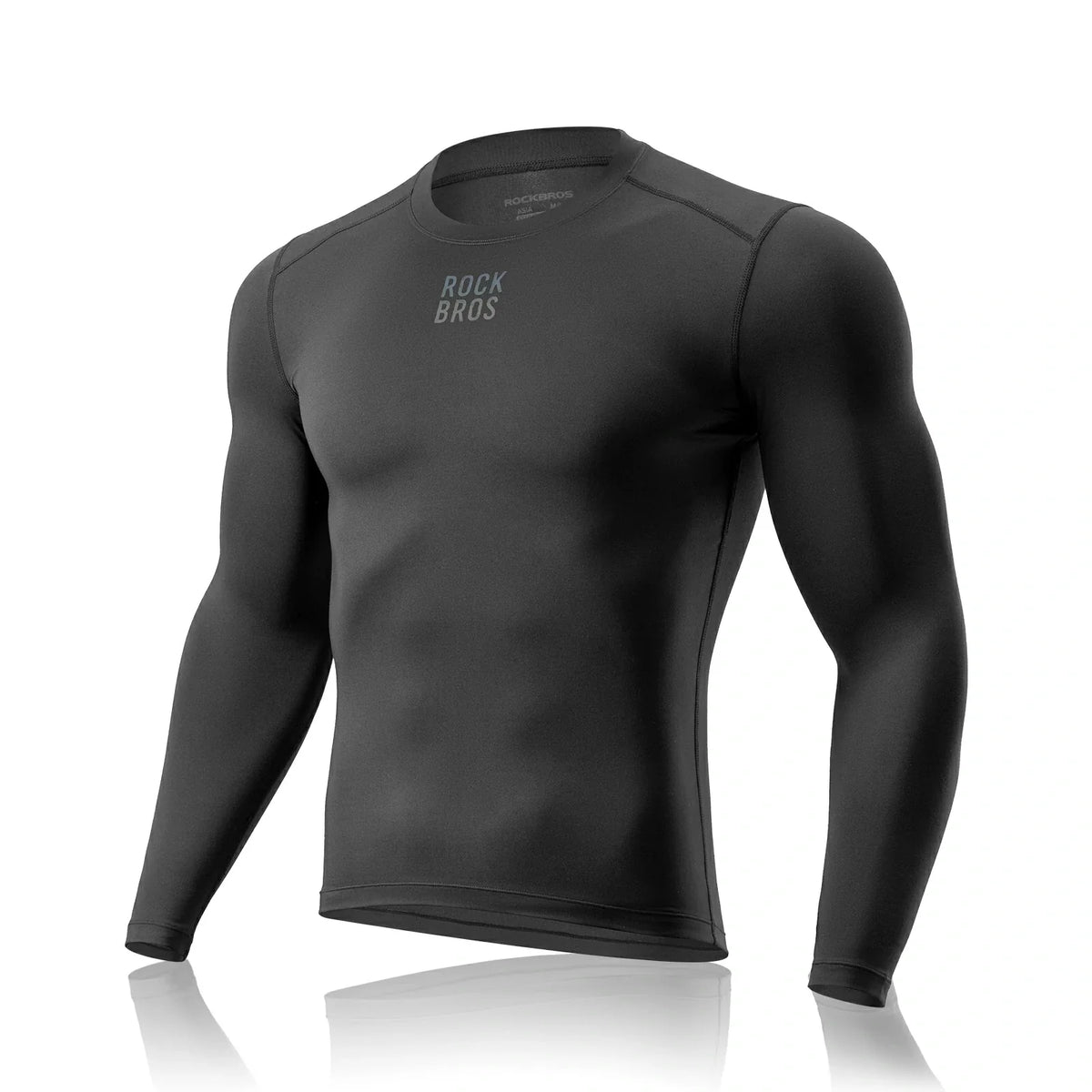 ROCKBROS Lange mouwen Fietsshirt Heren, Warm Fietsshirt Kleding Ademend