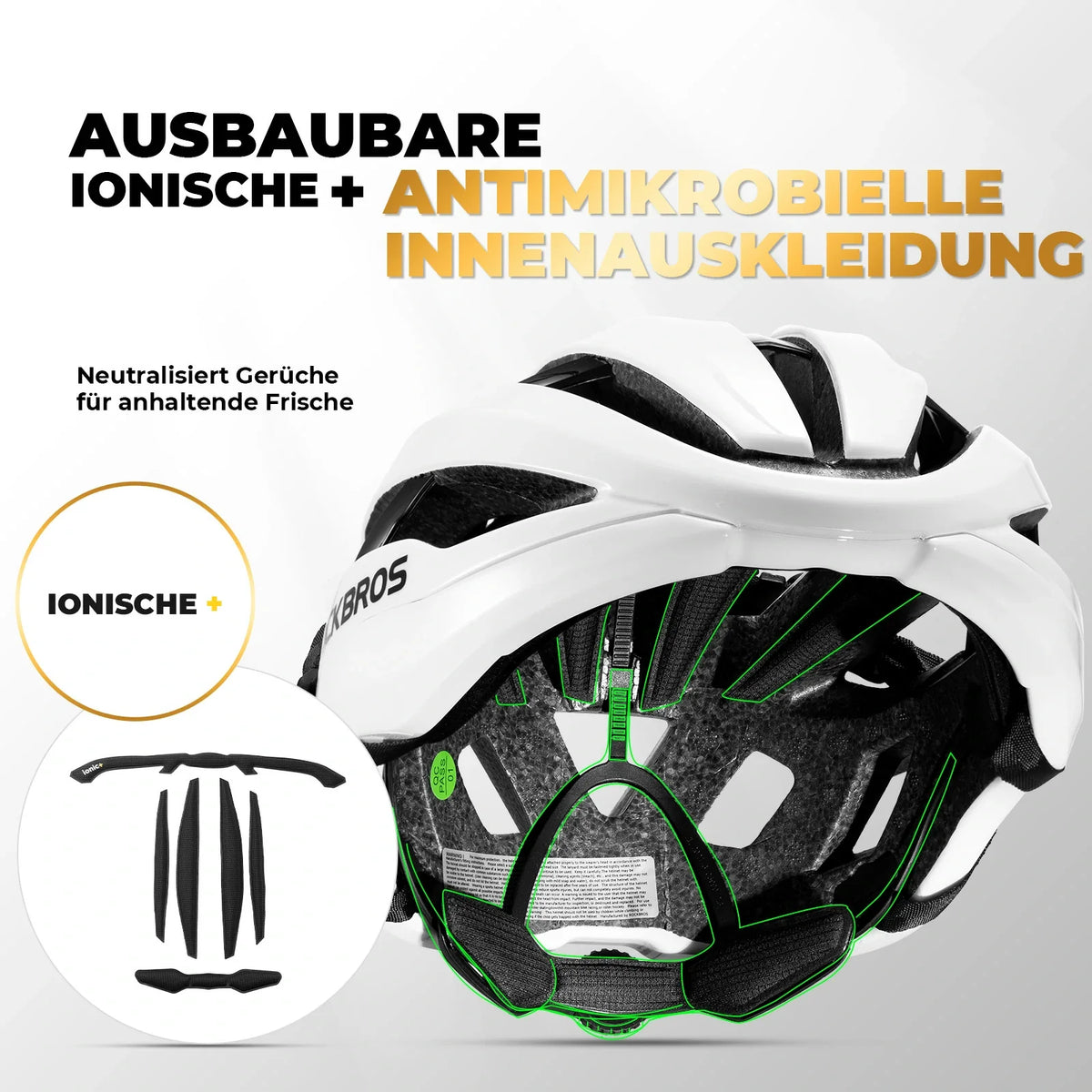 ROCKBROS Lichte fietshelm LK-79
