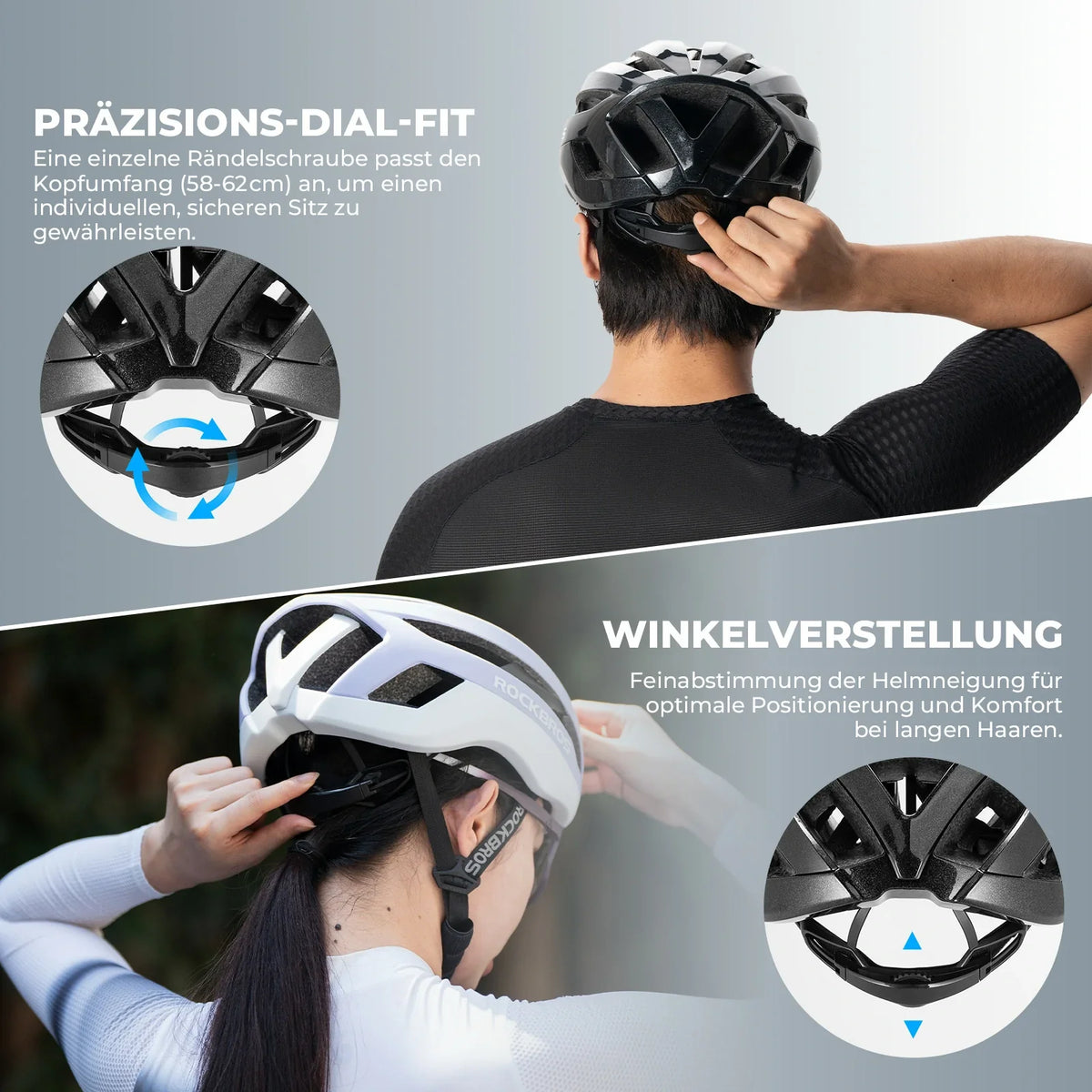 ROCKBROS Lichte fietshelm LK-79