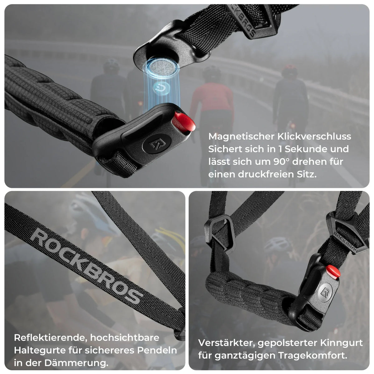 ROCKBROS Lichte fietshelm LK-79