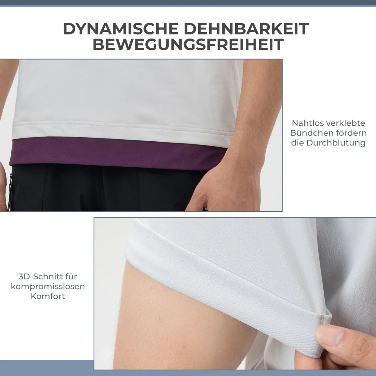 ROCKBROS Mountainbike Fietsshirt Korte Mouw Heren met Magnetische Borstzak