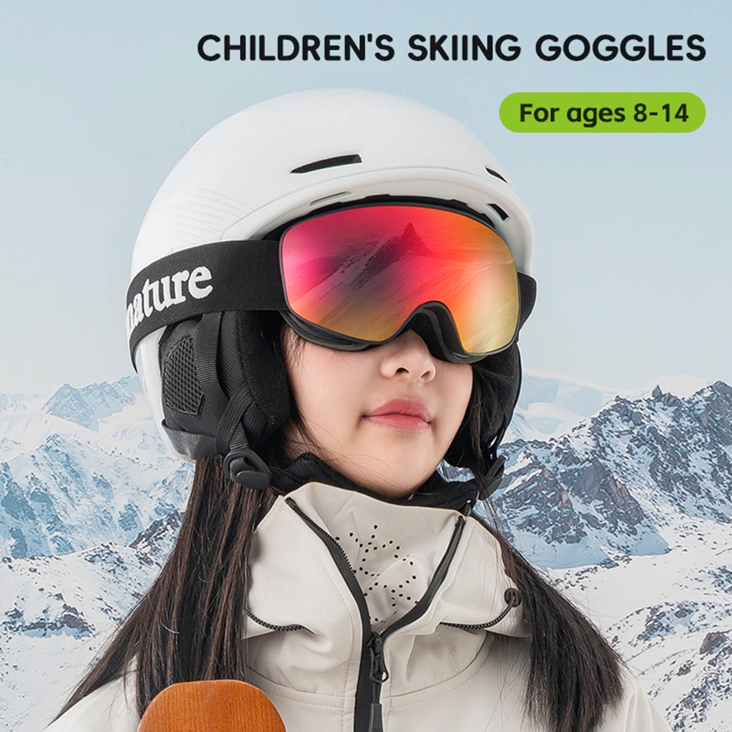 OTG anti-condens skibril unisex Qunature