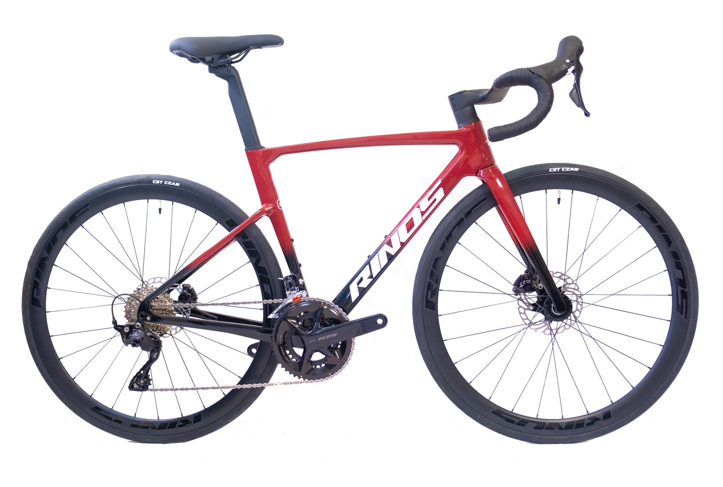 RINOS carbon racefiets 700C Shimano 105 R7120 24 versnellingen Odin4.0