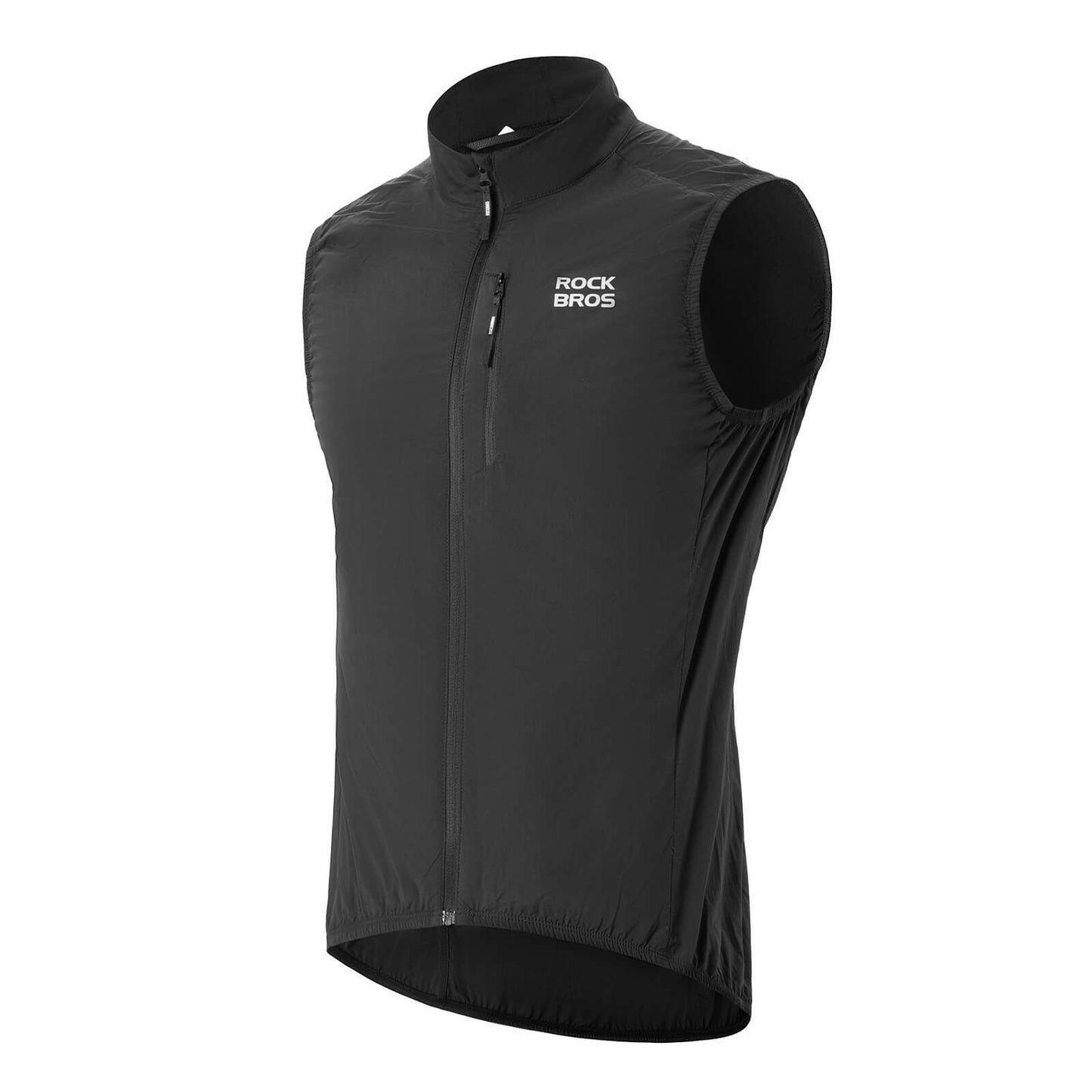 Mouwloos fietsvest, fietsjas, opvouwbaar, ademend, ROCKBROS