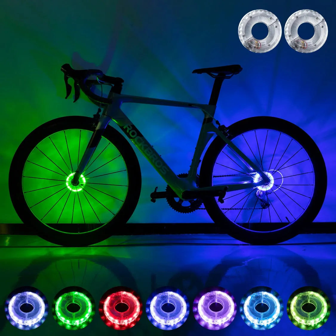 LED-wielverlichting ¨C Niet voor gebruik op de openbare weg. ROCKBROS