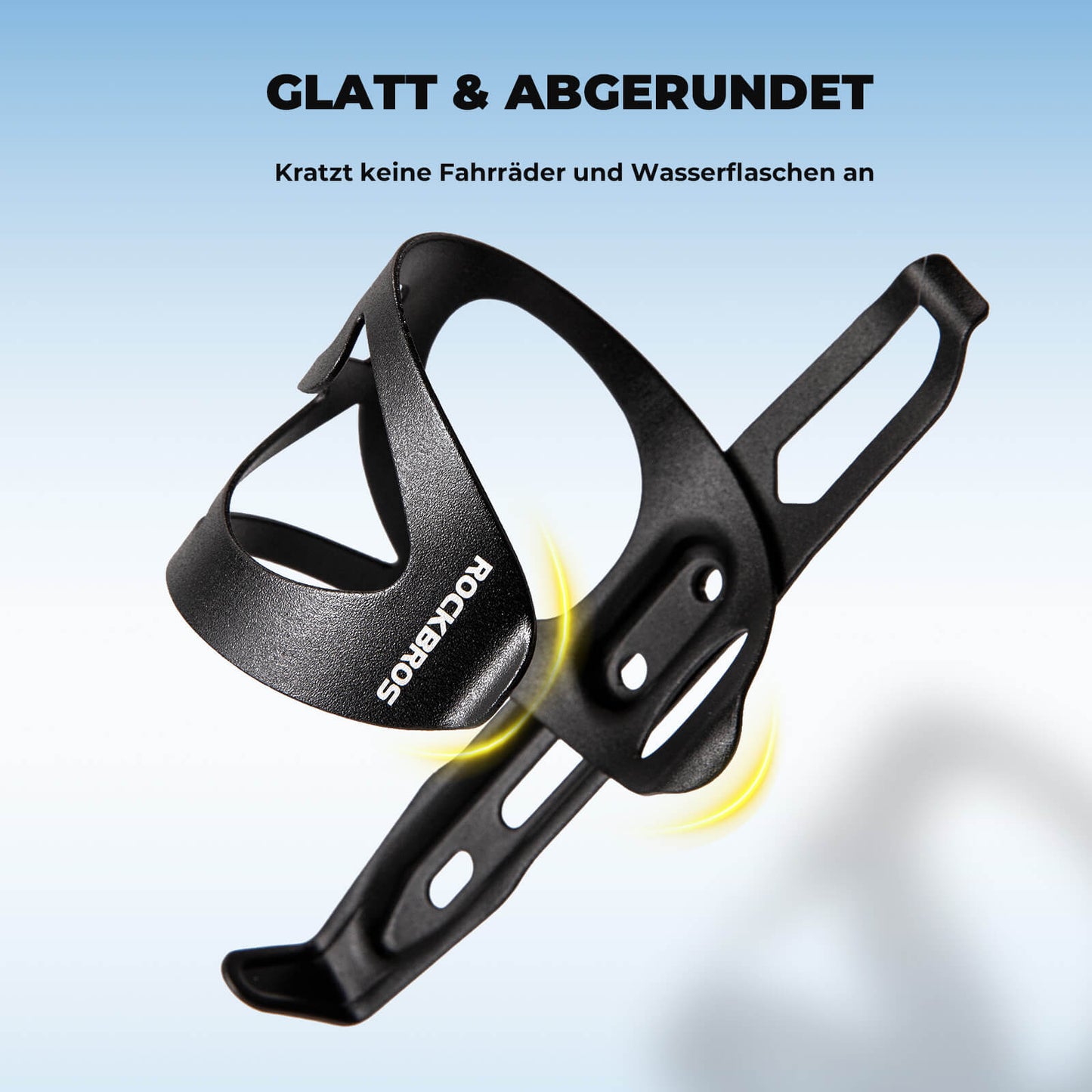 Ultralichte bidonhouder voor de fiets - 33 g aluminiumlegering voor MTB/racefiets ROCKBROS