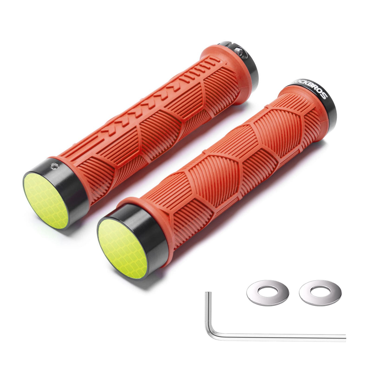 ROCKBROS Fiets Stuurgriffen Dubbele Sluiting voor 22,2mm Sturen