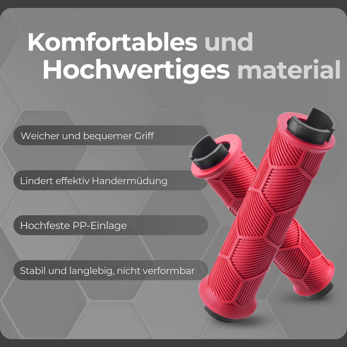 ROCKBROS Fiets Stuurgriffen Dubbele Sluiting voor 22,2mm Sturen