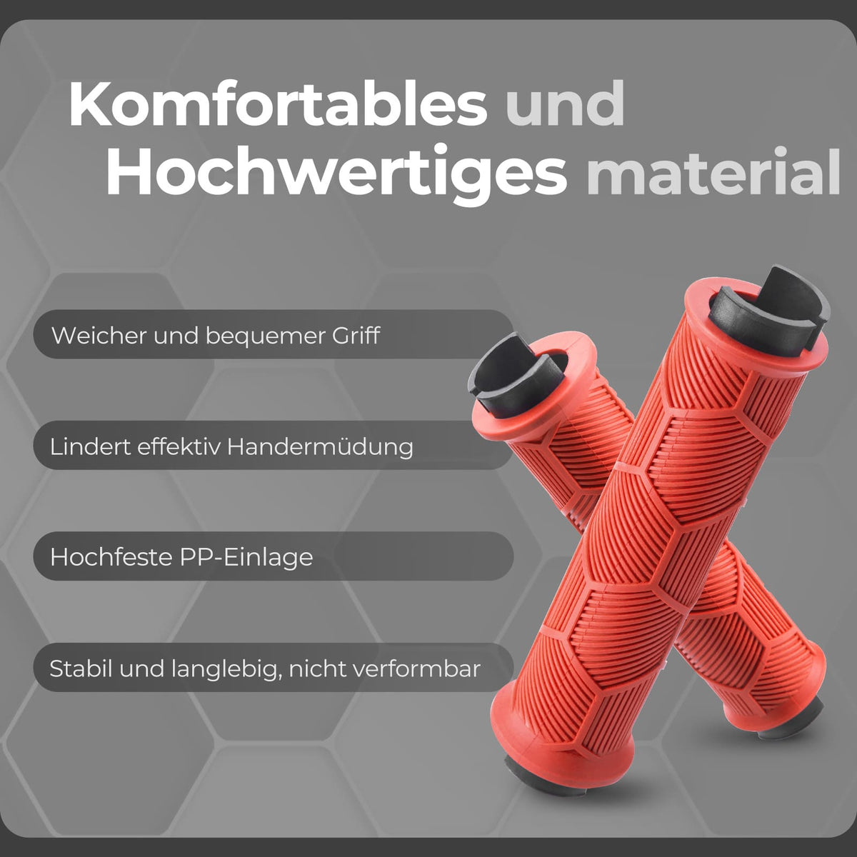 ROCKBROS Fiets Stuurgriffen Dubbele Sluiting voor 22,2mm Sturen