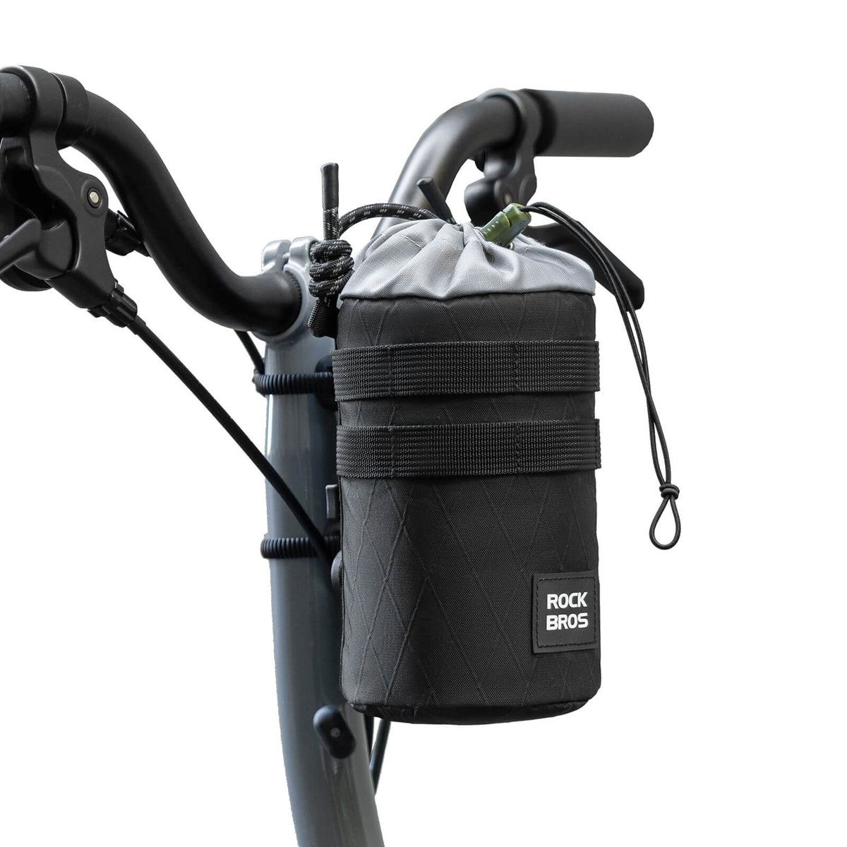 ROCKBROS Fiets Stuurzak 1.2L voor Drinkflessen Ø10 cm
