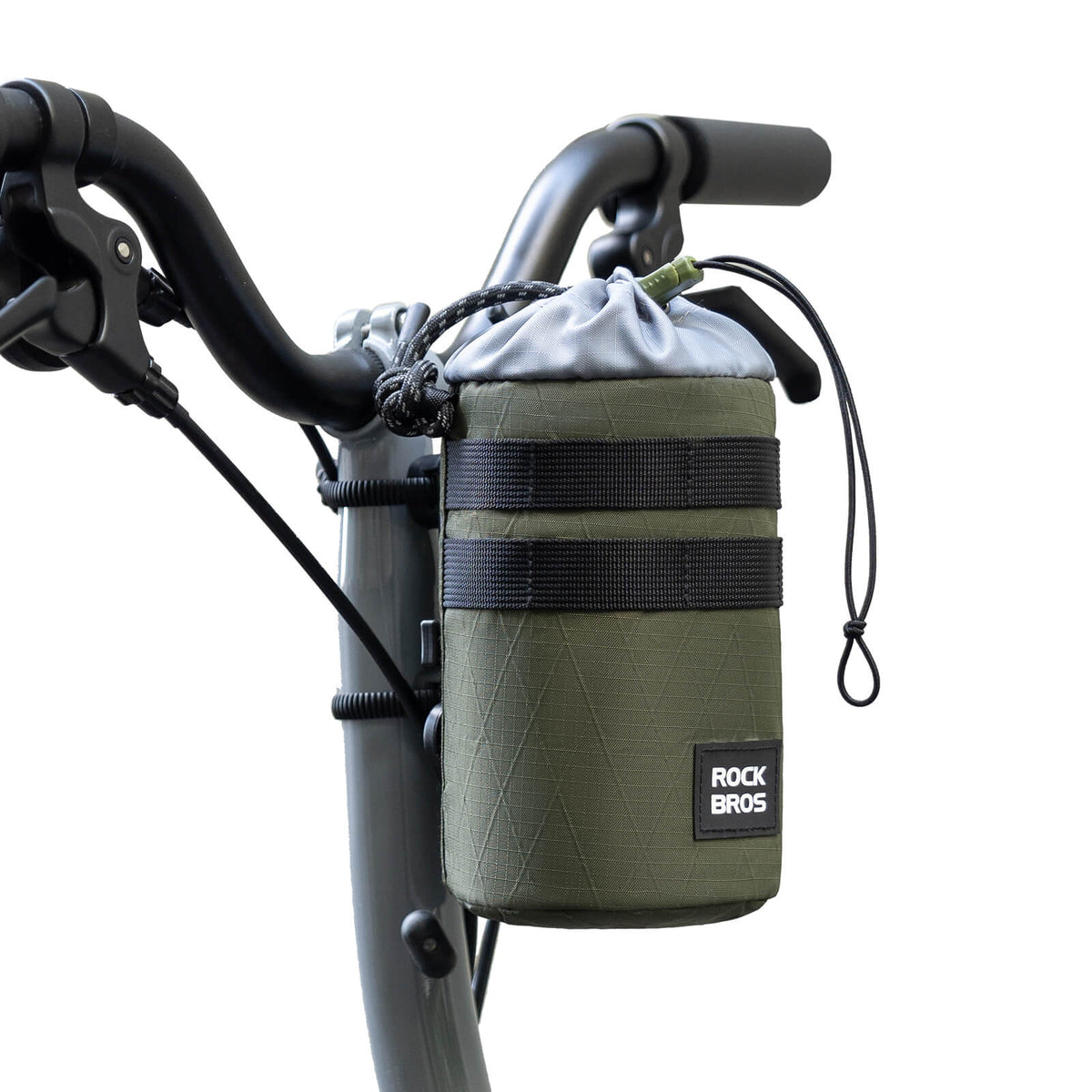 ROCKBROS Fiets Stuurzak 1.2L voor Drinkflessen Ø10 cm