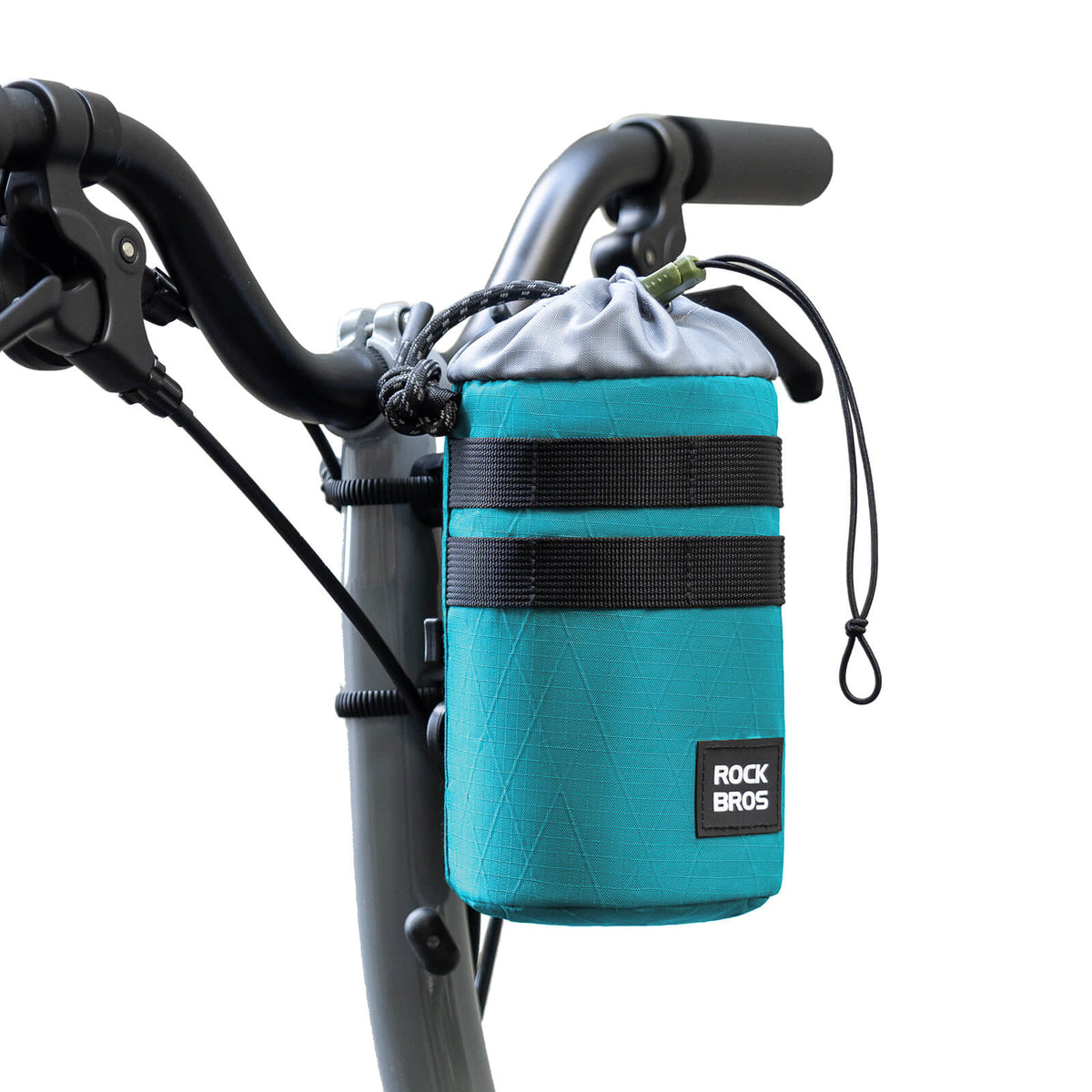 ROCKBROS Fiets Stuurzak 1.2L voor Drinkflessen Ø10 cm