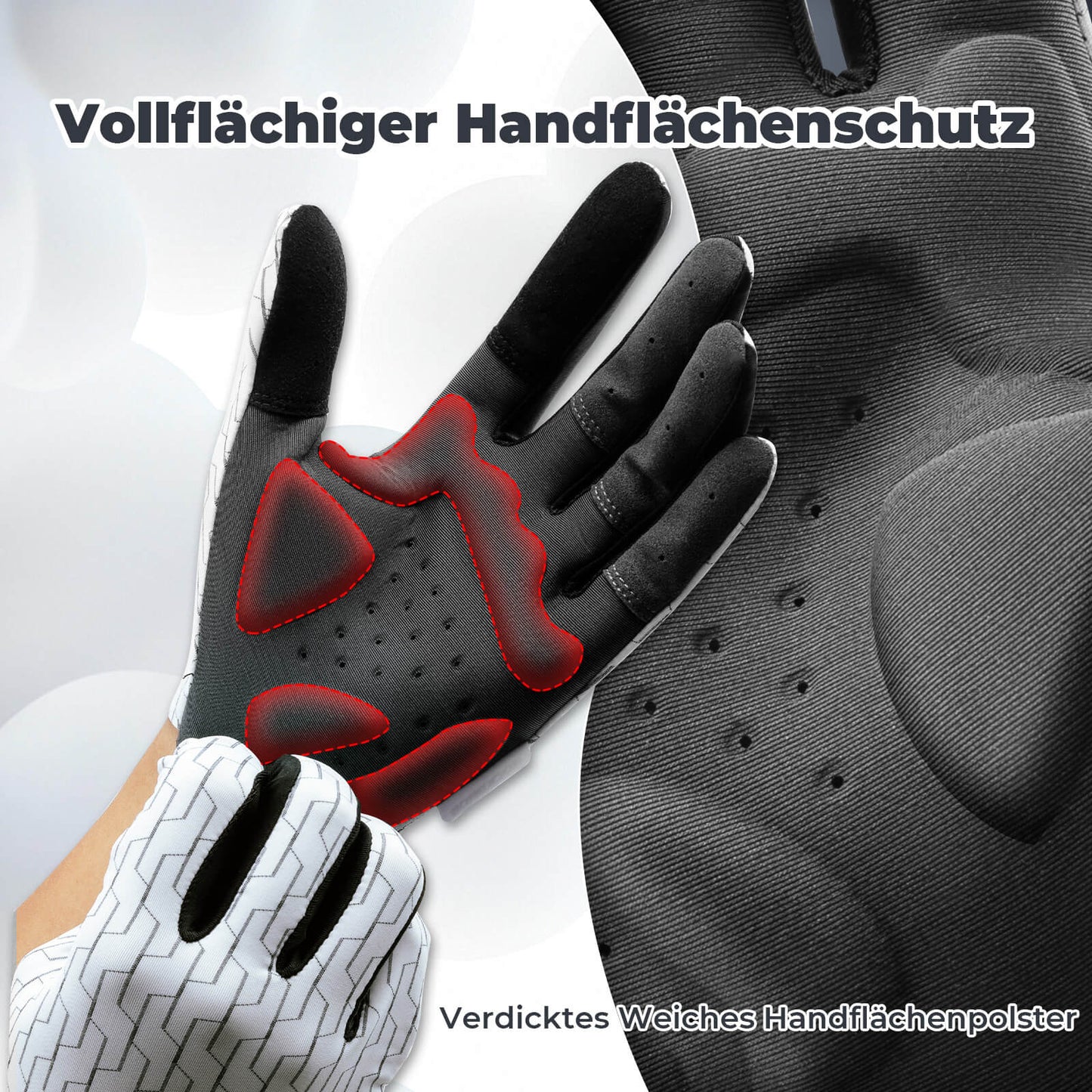 ROCKBROS fietshandschoenen met touchscreenfunctionaliteit