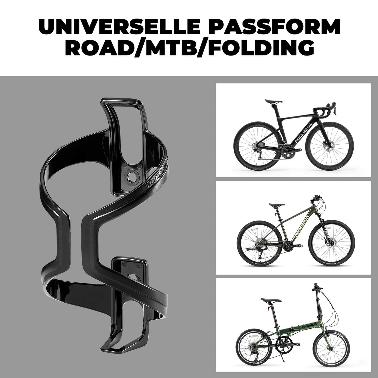 Fietsbidonhouders, 2 stuks, ROCKBROS