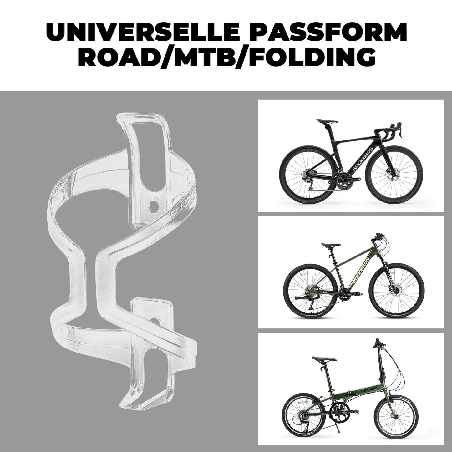 Fietsbidonhouders, 2 stuks, ROCKBROS