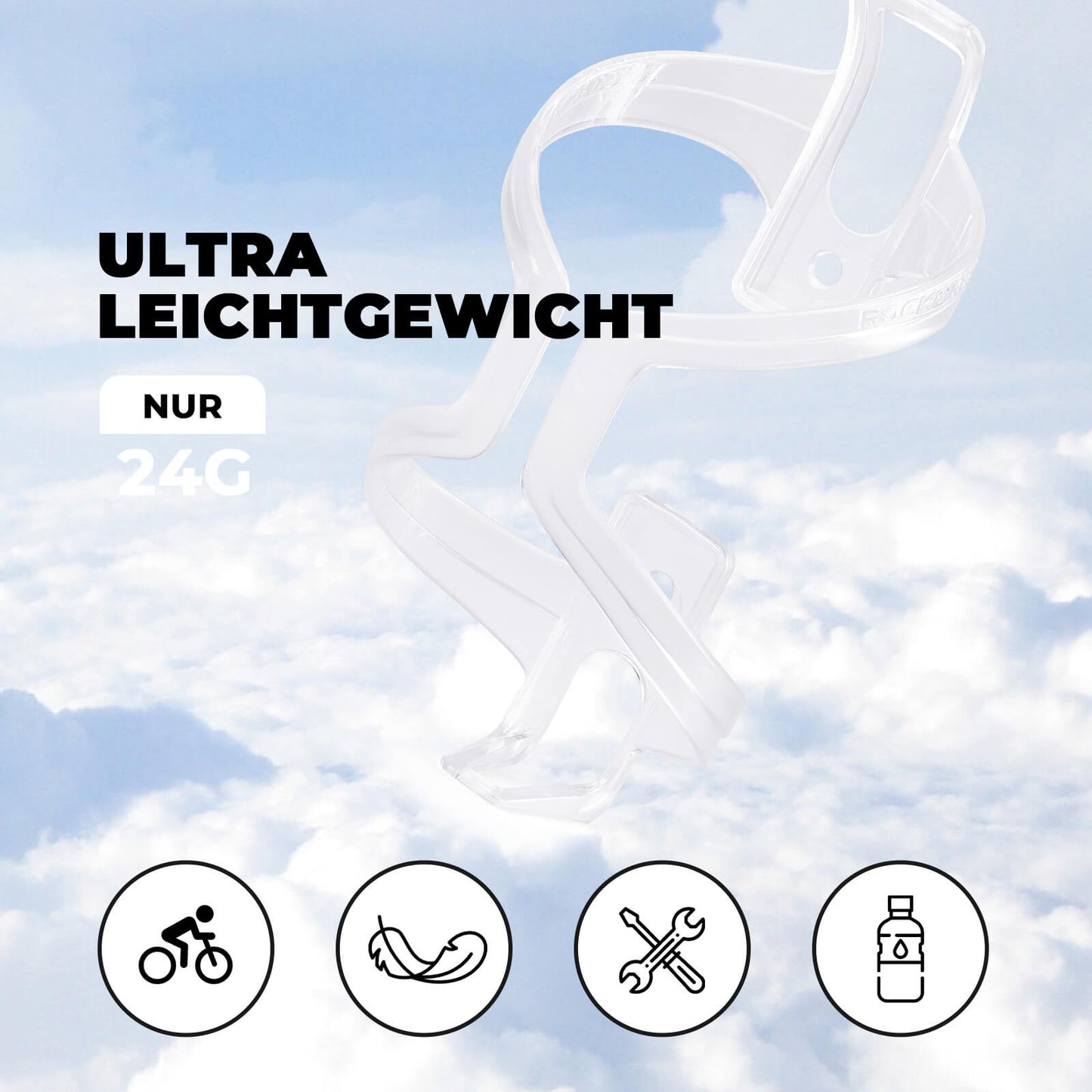 Fietsbidonhouders, 2 stuks, ROCKBROS