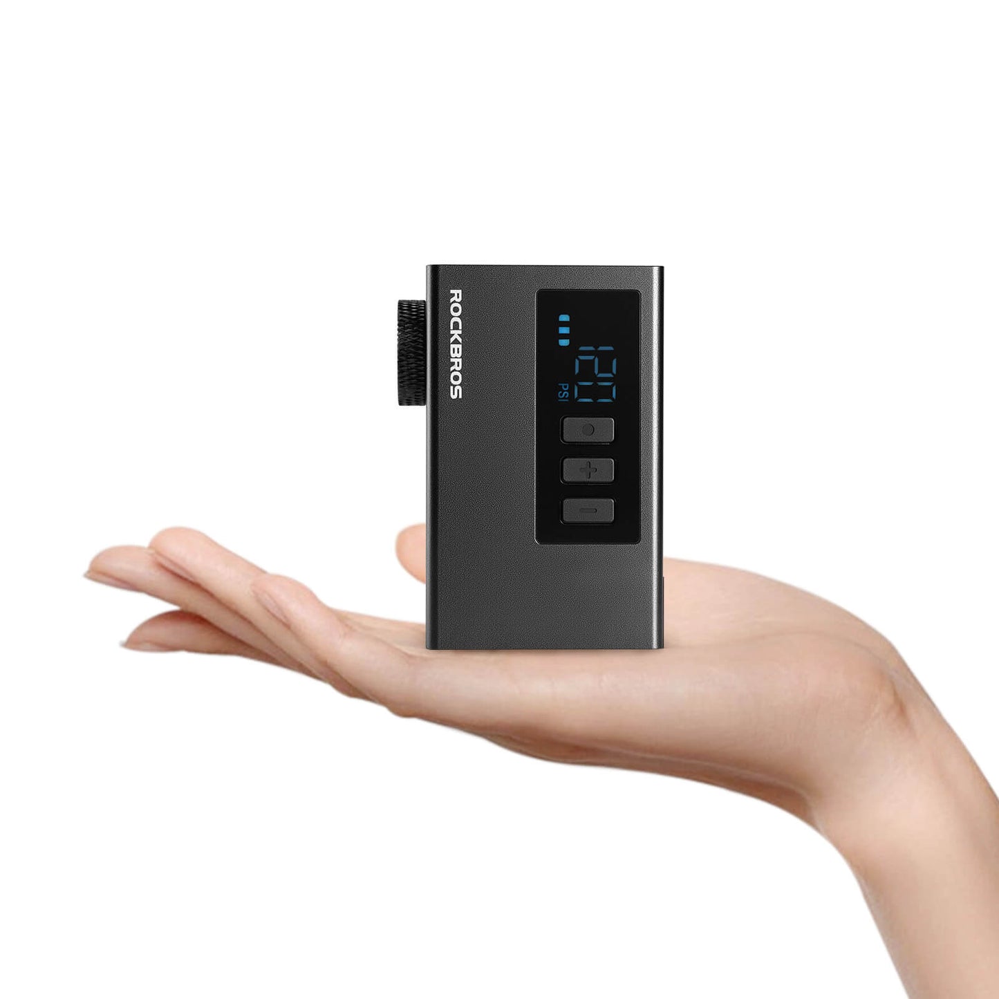 Mini elektrische fietspomp draagbaar AS240 Pro ROCKBROS