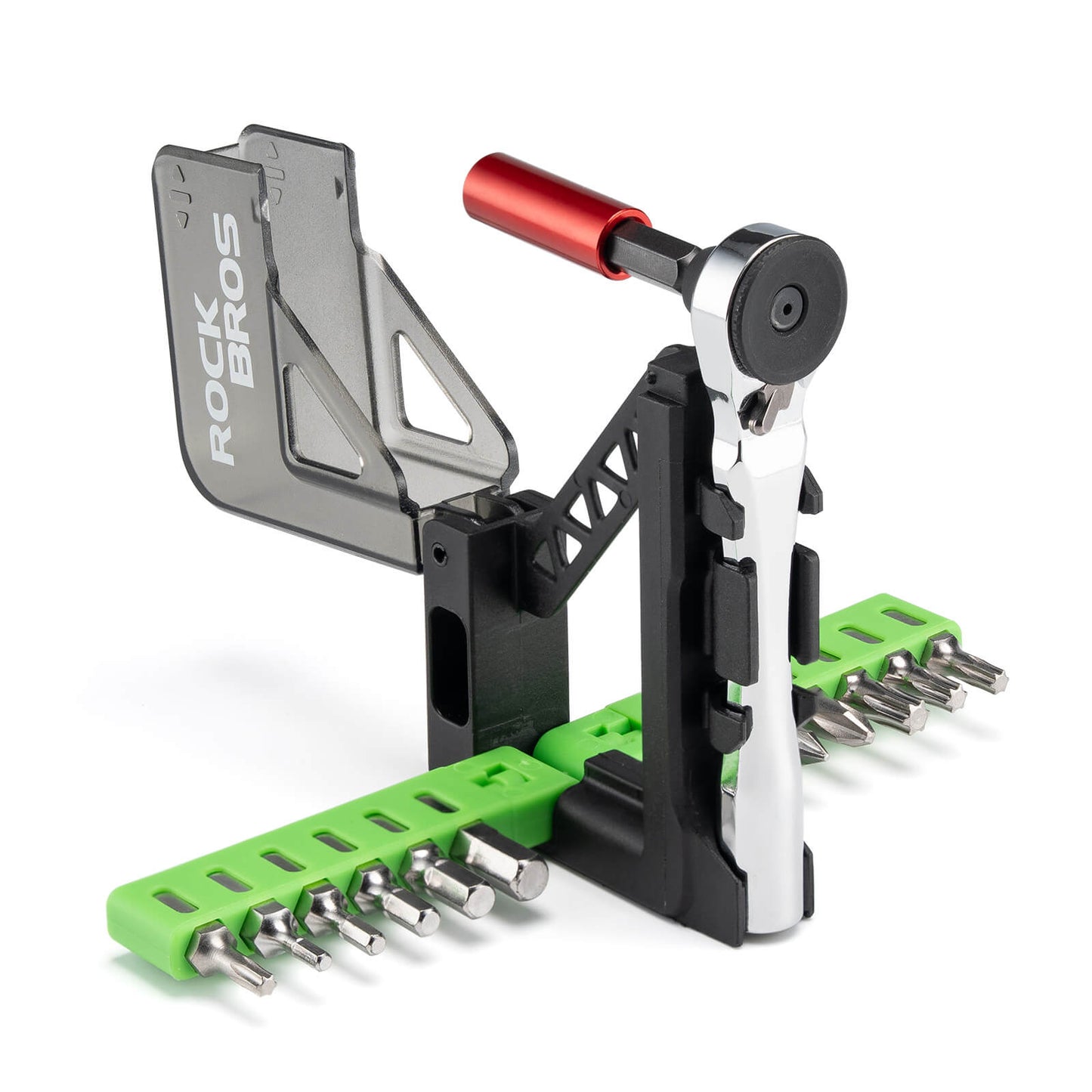 Magnetische fietsgereedschapset met ratelsleutel ROCKBROS