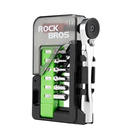 Magnetische fietsgereedschapset met ratelsleutel ROCKBROS
