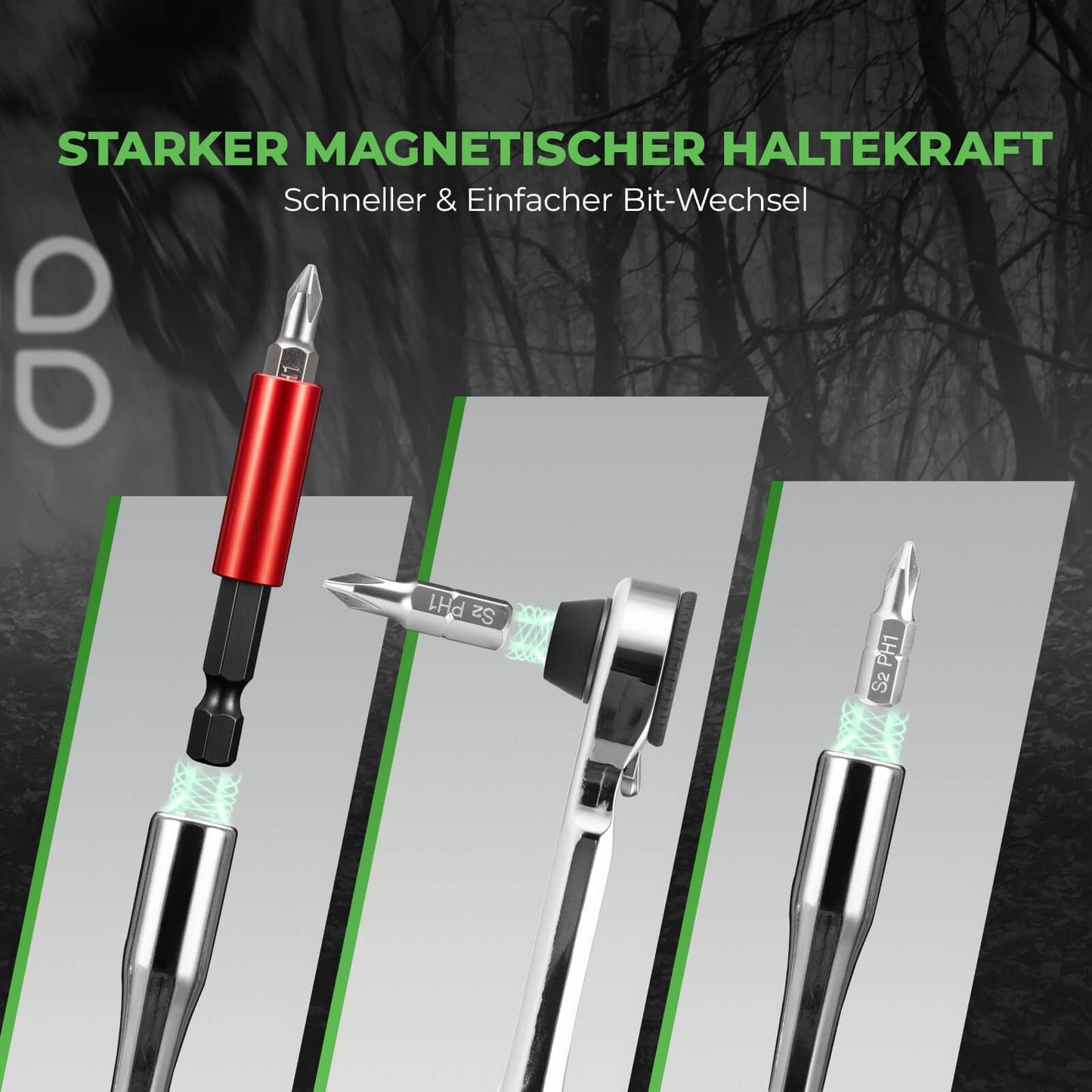 Magnetische fietsgereedschapset met ratelsleutel ROCKBROS