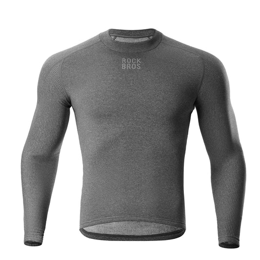 Dubbellaags fietsondergoed, reflecterend, thermisch ge?soleerd, heren, ROCKBROS