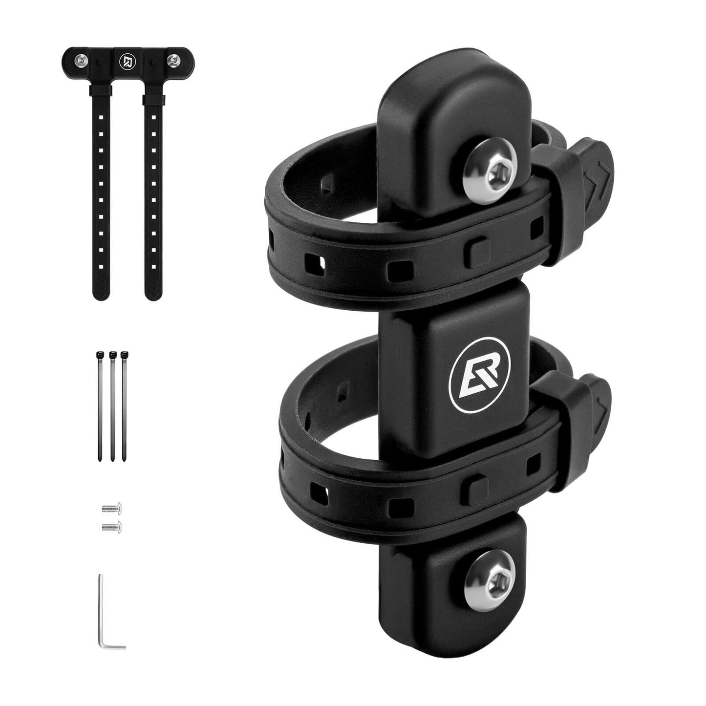 Universele bidonhouder voor fietsen. Geen boren nodig. Basis voor ombouw. ??ROCKBROS