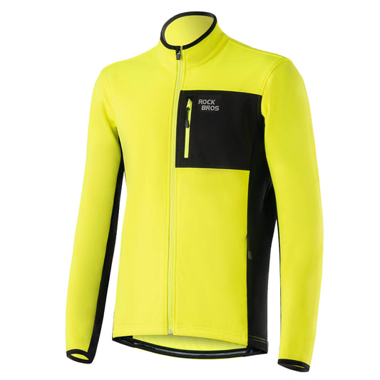 Winterfietsjas voor heren, winddicht, warme wandeljas, ROCKBROS