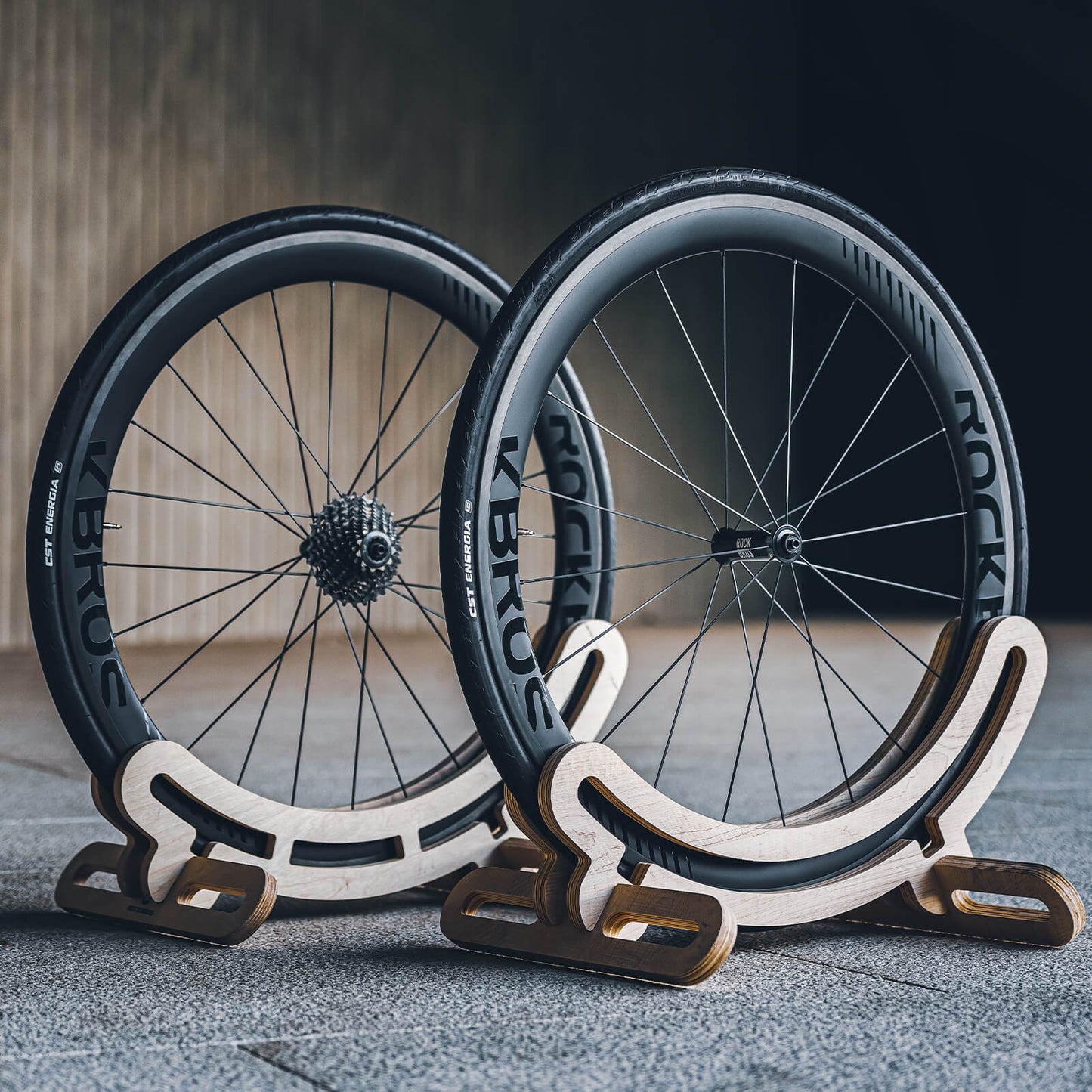 700C carbon wielset met 50 mm velg, rem en steekas voor racefietsen van ROCKBROS