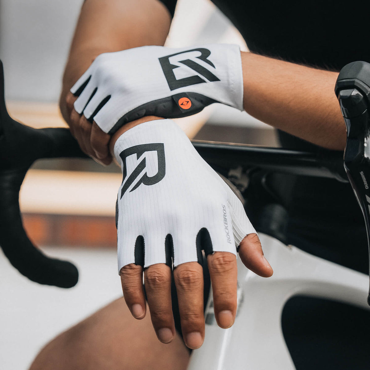 ROCKBROS Elastic Interface® Halbfinger Fietshandschoenen