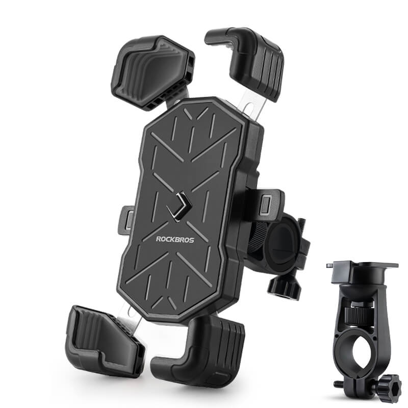 ROCKBROS Fiets Telefoonhouder 360° Draaibaar voor 4,5-7,2 Zoll