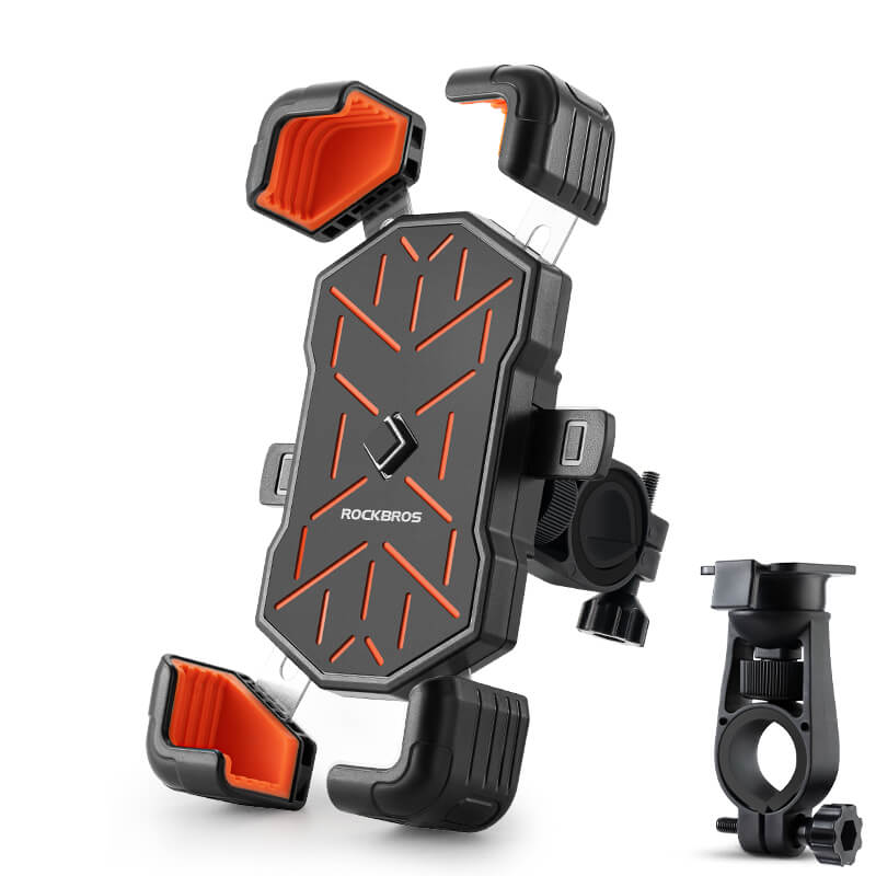 ROCKBROS Fiets Telefoonhouder 360° Draaibaar voor 4,5-7,2 Zoll