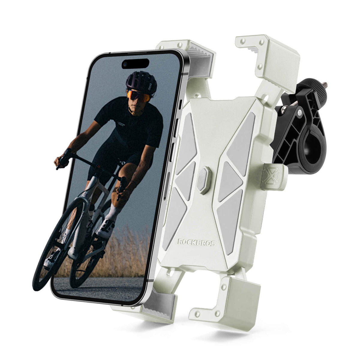 ROCKBROS Fiets Telefoonhouder 360° Draaibaar voor Telefoon 4.5~7.2"