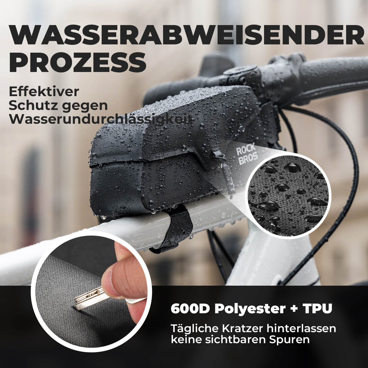ROCKBROS Magnetische Buisstas 100% Waterdicht