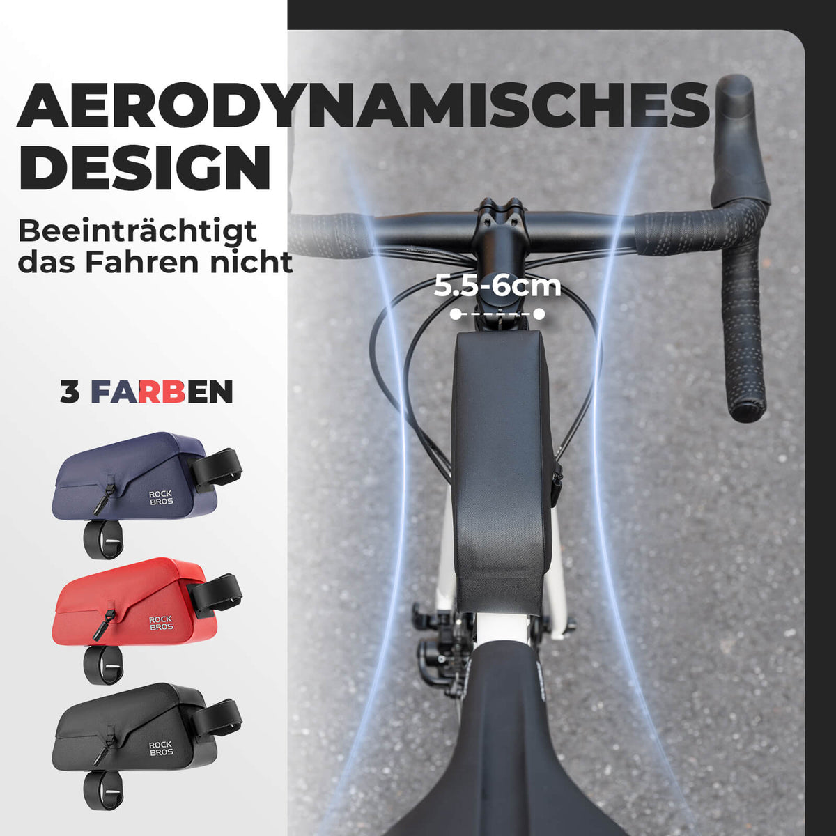 ROCKBROS Magnetische Buisstas 100% Waterdicht