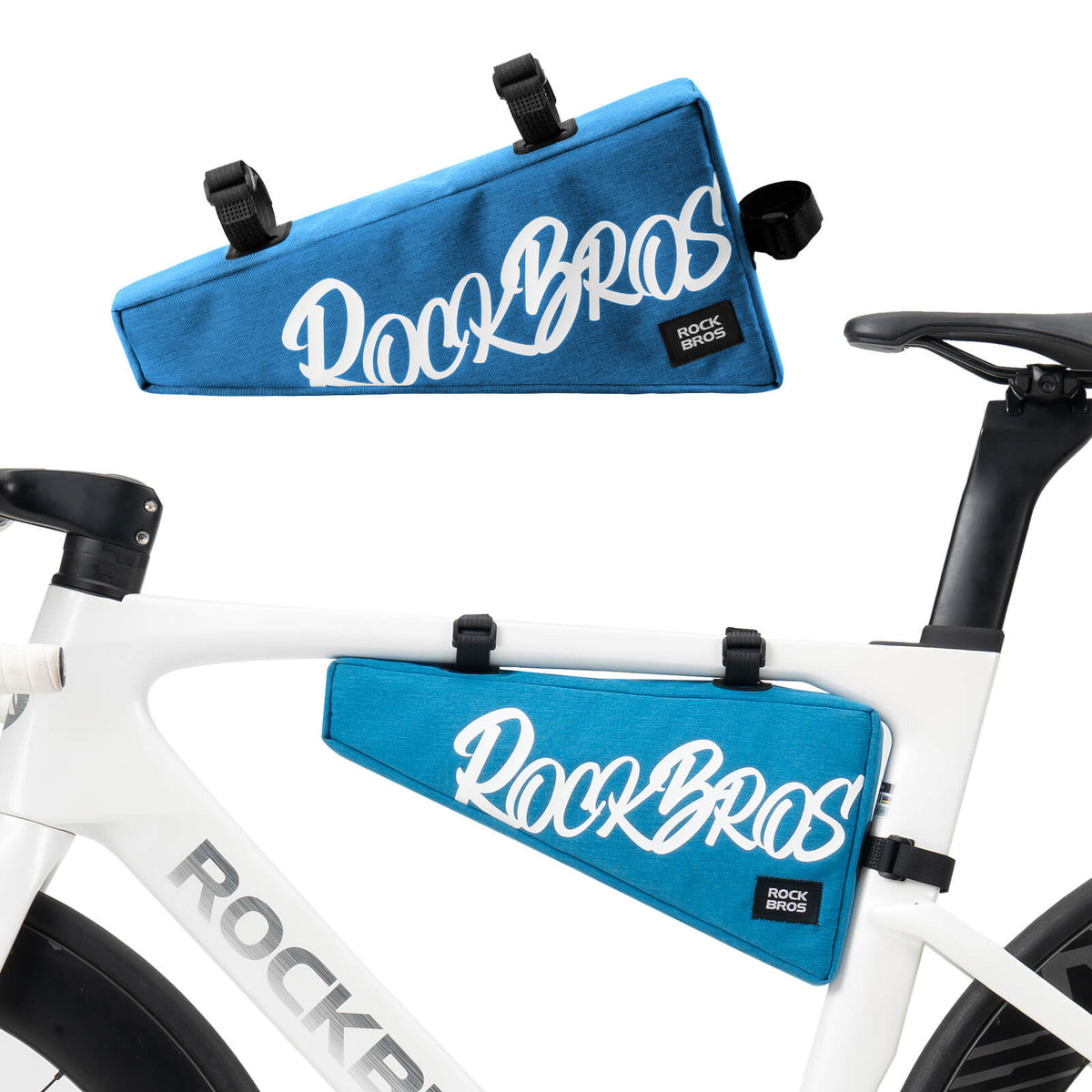 ROCKBROS Frametas met klittenbandsluiting 1,9L - SketchRide Series