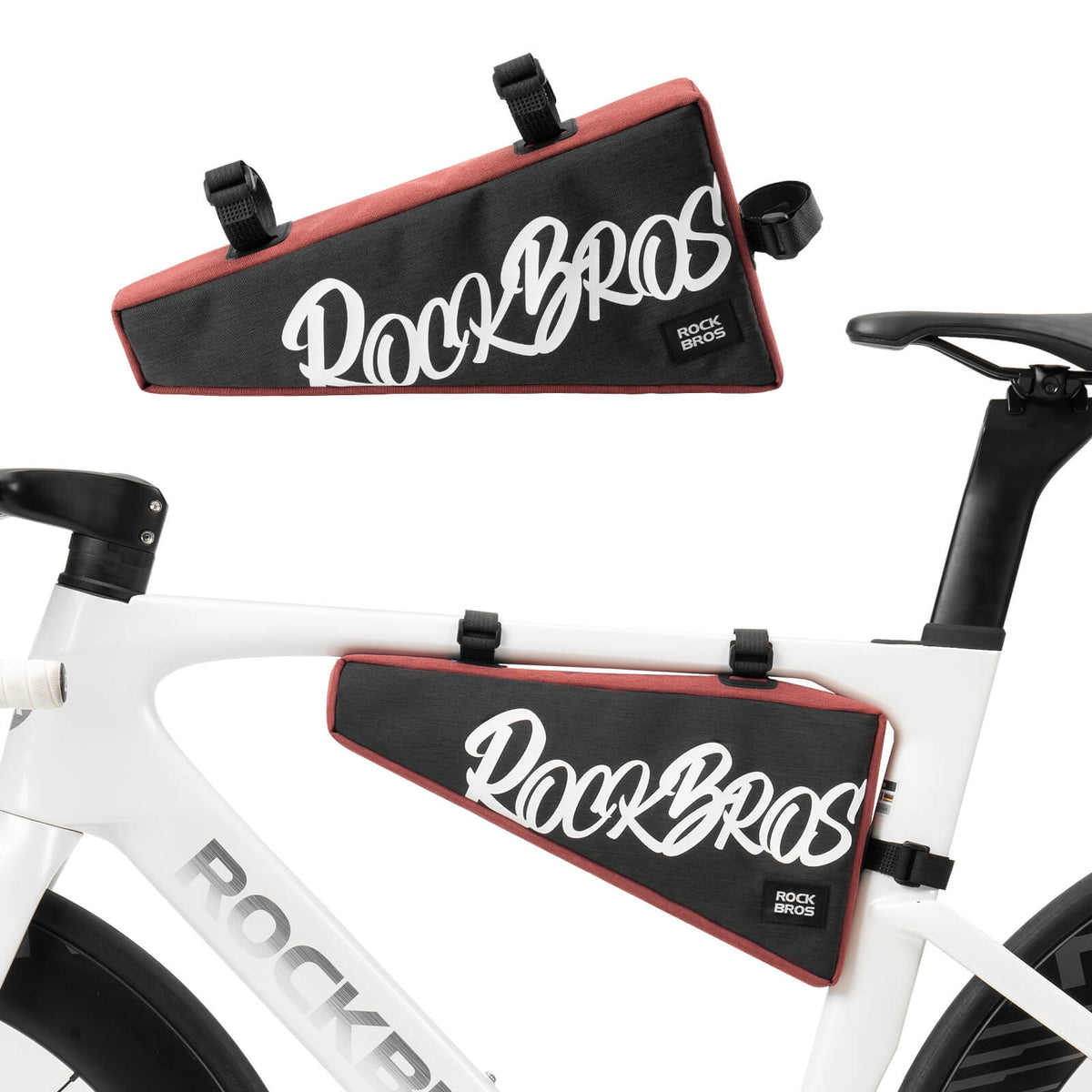 ROCKBROS Frametas met klittenbandsluiting 1,9L - SketchRide Series