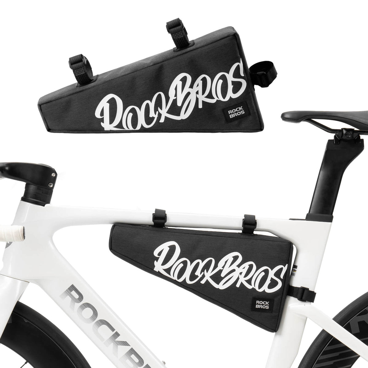 ROCKBROS Frametas met klittenbandsluiting 1,9L - SketchRide Series